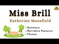 Miss Brill's Emotional Journey and Symbolism