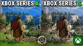 Crimson Desert Xbox Series X Vs Series S - Side By Side Gameplay Comparison