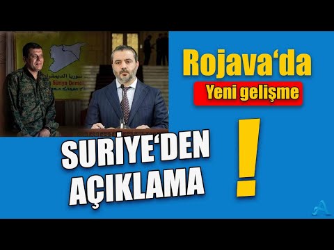 Rojava’da yeni gelişme, ortak bir anlayış oluştu, Suriye’den açıklama geldi