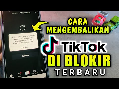 Cara mengatasi akun tiktok diblokir selamanya | Terbaru