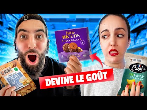 On DEVINE les SAVEURS de ces produit à l’AVEUGLE !