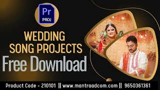 Free Download  Wedding song Project for Adobe Premiere Pro | Ghoomar #freeweddingprojects