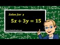Solving Linear Equations and Variables