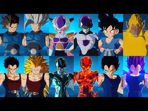 Warriors Transformations (Official & Mods) - DRAGON BALL: Sparking! ZERO