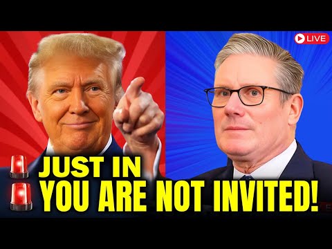 Keir Starmer LOSES IT After Donald Trump Exposes Him