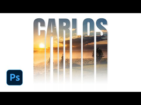 Tutorial Photoshop | Efecto Texto con Imagen