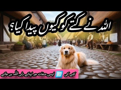 ALLAH Ne Kuta Kyun Paida Kiya || Kutte (Dog) ko kyun paida kiya gaya || Afshan Naz