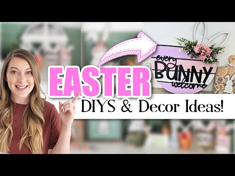 EASY Easter DIYS For 2025! High-End Wooden Easter Crafts You Have To Make!