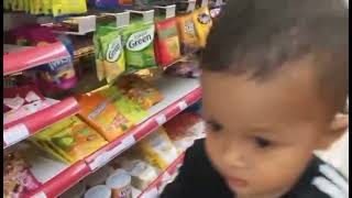 JAJAN DI MINI MARKET BERSAMA KAKAK DIMAS
