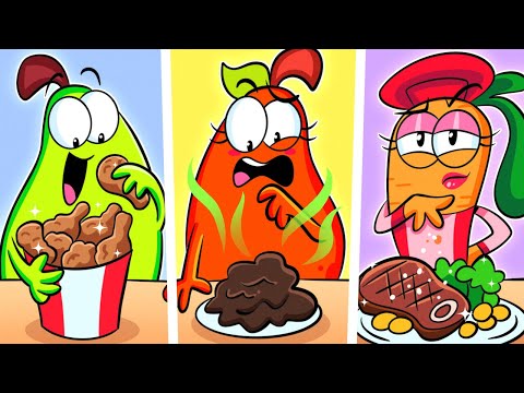 My Mom Tried To Cook but It's a Disaster! 🍰 Pear Couple Food Fails