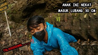 TIDAK SEMUA ORANG BERANI‼️MASUK LUBANG BAWAH TANAH DI DALAM HUTAN YANG DI PENUHI ULAR PITON