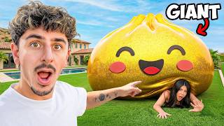 We Made the World's BIGGEST Viral Squishy Dumpling!