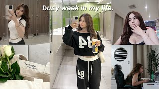 study vlog 🖇️ life as an art student *busy week* + haul!