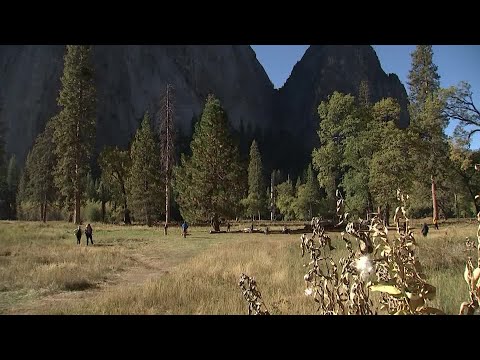 YouTube video thumbnail: 'Business as Usual' for Yosemite During US Government Shutdown