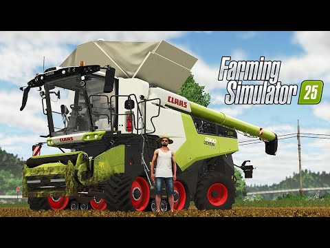 MEGA COLHEITA DE SOJA - FARMING SIMULATOR 25 #77