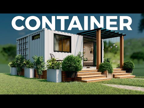 Casa contenedor / Así puedes hacer tu propia casa con contenedores 🏡❤️