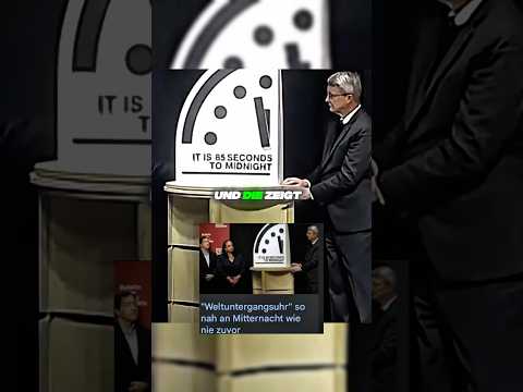 Die Doomsday Uhr sorgt für Staunen auf der ganzen Welt