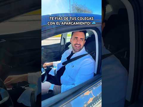 Te fías de tus colegas con el aparcamiento! #aparcamiento #coches #colegas #risas