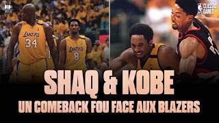 KOBE & SHAQ : UN GAME 7 HISTORIQUE ! Lakers - Blazers / Game 7 WCF 2000 / NBA Classic Games