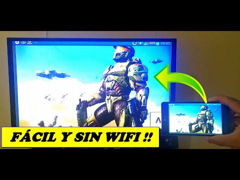 Conecta tu celular a tu Televisor, ..SIN WIFI!!