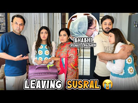 MAMA & PAPA ZABARDASTI LENY AGAYE 😨 | Bhabhi Rona Lag Gai 😭 | Back To Sistrology House 🥹