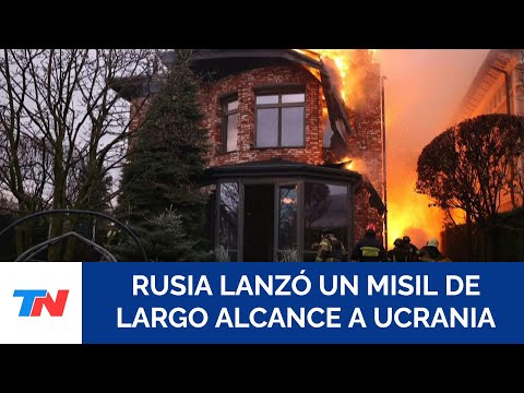 Rusia disparó por primera vez un misil intercontinental contra Ucrania