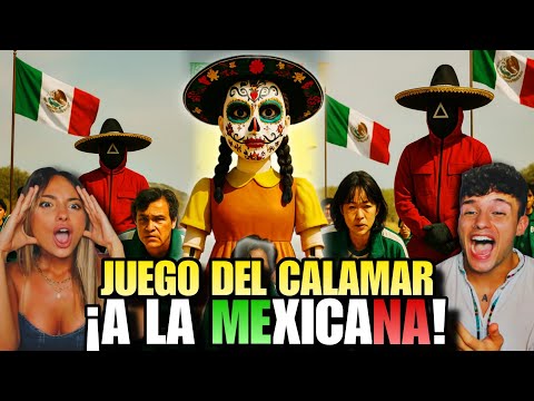 ASI SERÍA el JUEGO DEL CALAMAR al PURO ESTILO MEXICANO 🇲🇽😱 *LOTERÍA, MAZAPANES y MÁS*