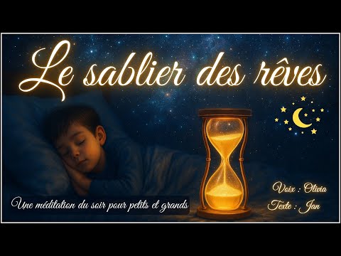 Méditation guidée du soir pour enfants et parents - Le sablier des rêves - Endormissement profond