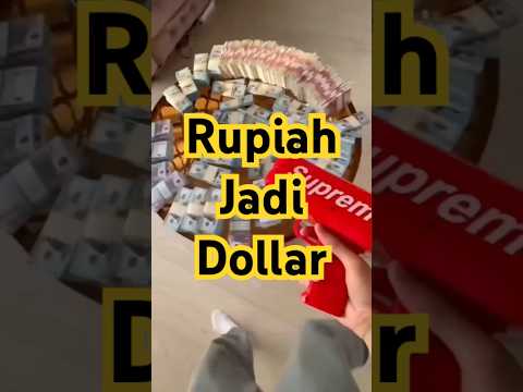 Rupiah jadi Dollar #viral #eksperimen #shorts