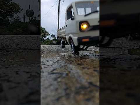 Skeleton & 1/10 Kei Tora 2WD RC Car WPL-D12 Suzuki Carry #rccar #shorts #rctrack