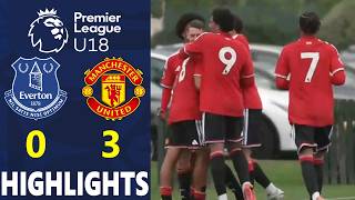 Everton vs Man Utd 0-3 – FIRST SEASON WIN! | Premier League U18 2026/27 Highlights