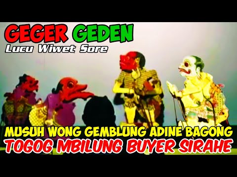 TOGOG MBILUNG METU SORE NGGLELENG SAK DAWANE LAKON wayang kulit ki seno nugroho