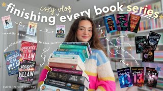 I’m in the middle of 20 book series… so let’s read them ALL!