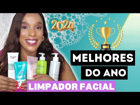 MELHORES DO ANO 2024: LIMPADOR FACIAL, GEL DE LIMPEZA, LIMPEZA DE PELE #SKINCARE #MELHORESDOANO