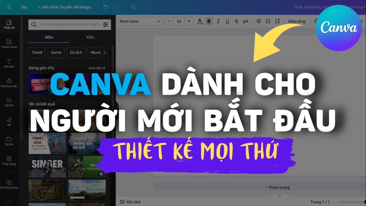 Hướng Dẫn Học Canva Dành Cho Người Mới Bắt Đầu // Nguyễn Ngọc Dương
