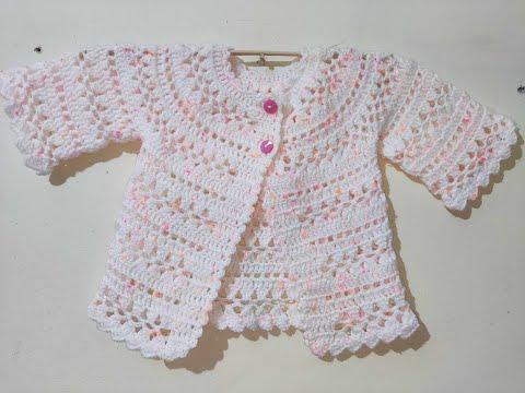 Crochet para principiantes: ¡APRENDE a tejer una chambrita paso a paso!