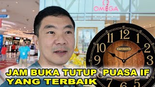 Jam Buka Tutup Puasa Yang Terbaik - Intermittent Fasting