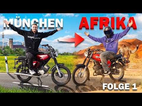 3000km mit Simsons: Von Deutschland nach Afrika #1