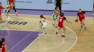 2026 U16G Eurobasket Round of 16 CZE-HUN