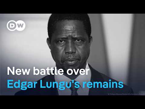 YouTube video thumbnail: Renewed Dispute Over Edgar Lungu’s Remains