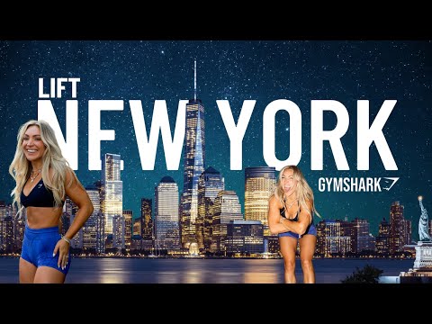 welcome to new york!!! gymshark takes over NYC for 3 days!! sneak peek at the LIFT: NYC event