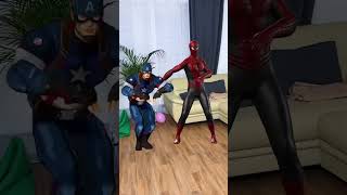 Superhereos And Boy Dancing #shorts TikTok