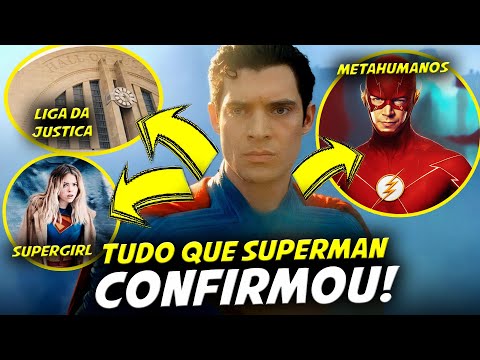 A LIGA DA JUSTIÇA COMEÇOU !! 7 COISAS QUE SUPERMAN CONFIRMOU NO DCU! | DC STUDIOS