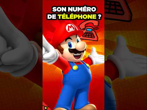 Tu peux APPELER MARIO AU TÉLÉPHONE ☎️
