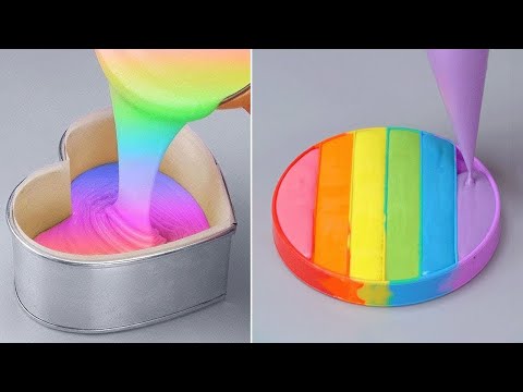 Quick & Simple Cake Decorating Ideas | Most Satisfying Chocolate Cake Recipes