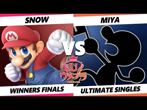 Umebura SP 11 WINNERS FINALS - Snow (Mario) Vs. Miya (Game & Watch) Smash Ultimate - SSBU