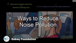 Ways to Reduce Noise Pollution