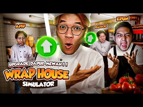 UPGRADE DAPUR MEWAH! - Wrap House Simulator Indonesia Part 4
