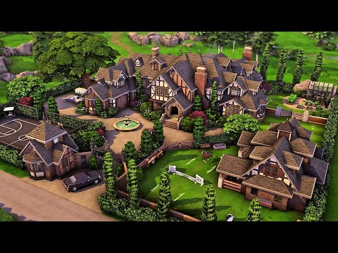 Millionaire's Family Mansion | The Sims 4 Speed Build