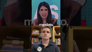 Jornalista quis brincar de lacrar e tomou! #shortsbrasil